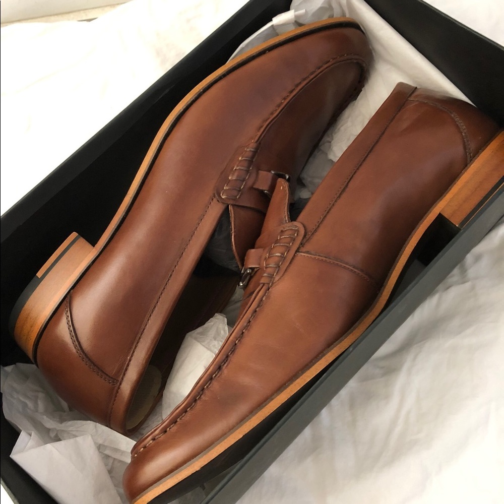 Aston Grey Collection “Ashley” Loafer - Cognac 13